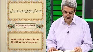 Mümtehine Suresi Meali 1. Sayfa
