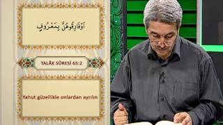 Talak Suresi Meali 1. Sayfa