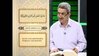 Saffat Suresi Meali 1. Sayfa